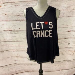 Let’s dance tank top